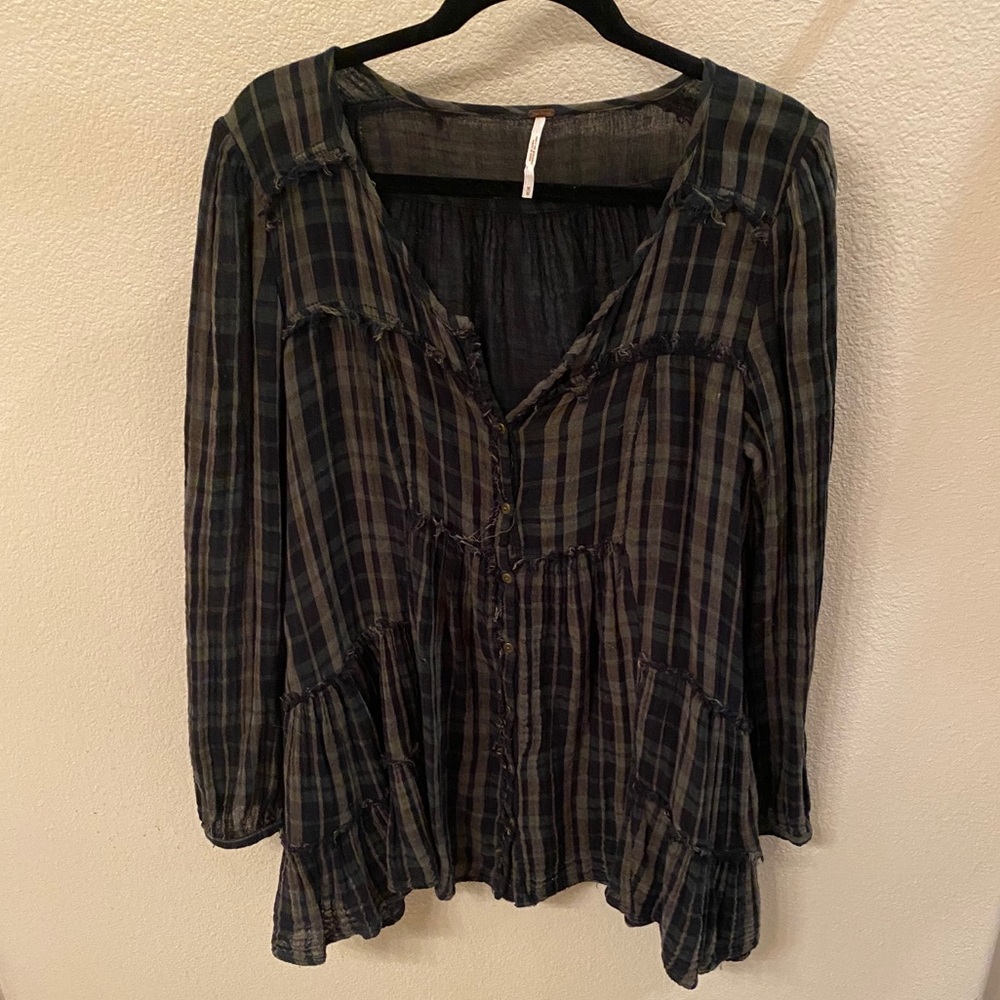 💕Sold 💕 Free People Flannel